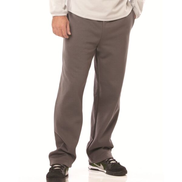 Badger Unisex Performance Fleece Open-Bottom Sweatpants 1478 Unisex Performance Fleece Open-Bottom Sweatpants Thumbnail