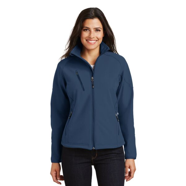 Port Authority Women's Textured Soft Shell Jacket L705 Women's Textured Soft Shell Jacket Thumbnail