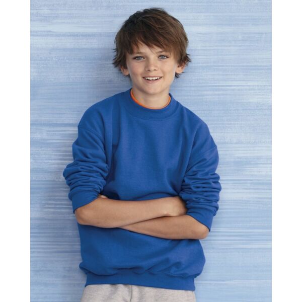 Gildan Youth Heavy Blend™ Crewneck Sweatshirt 18000B Youth Heavy Blend™ Crewneck Sweatshirt Thumbnail