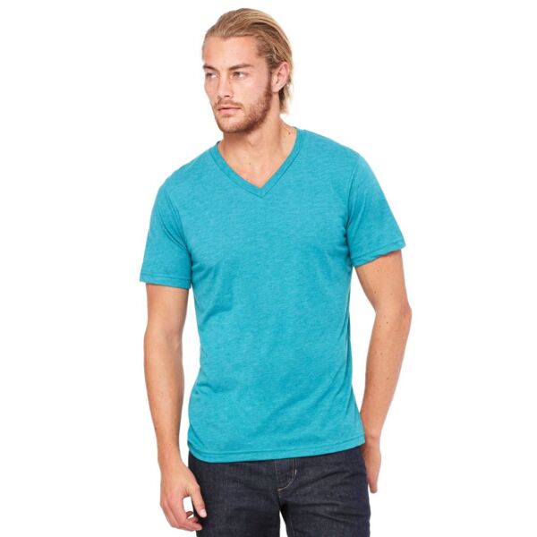 Bella + Canvas Unisex Triblend V-Neck Tee 3415 Unisex Triblend V-Neck Tee Thumbnail