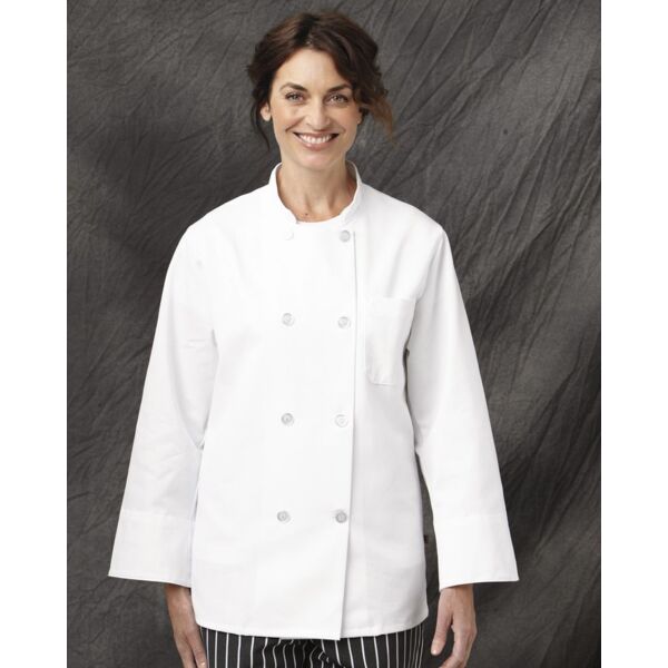 Eight Pearl Button Chef Coat Thumbnail