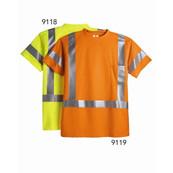 Kishigo Unisex Class 3 T-Shirt 9118-9119 Unisex Class 3 T-Shirt Thumbnail