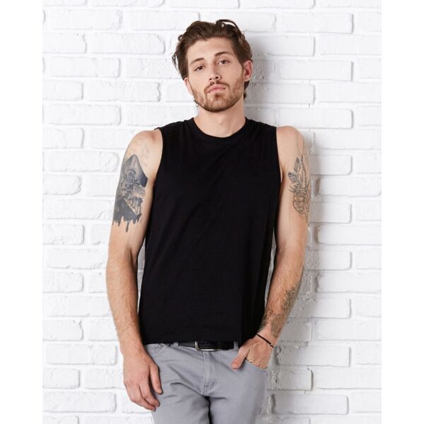 Bella + Canvas Jersey Muscle Tank 3483 Jersey Muscle Tank Thumbnail