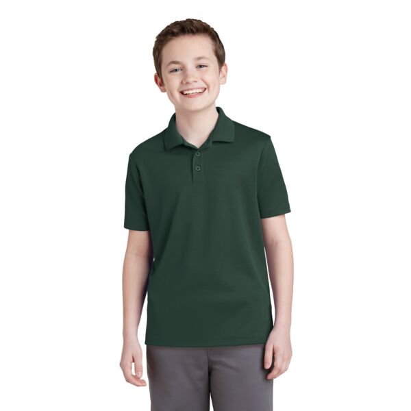 Sport Tek Youth PosiCharge ® RacerMesh ® Polo YST640 Youth PosiCharge ® RacerMesh ® Polo Thumbnail