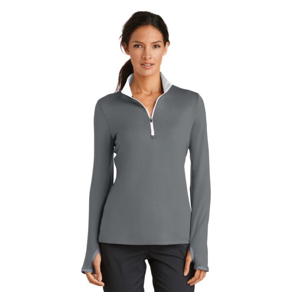 Nike Women's Dri FIT Stretch 1/2 Zip Cover Up 779796 Women's Dri FIT Stretch 1/2 Zip Cover Up Thumbnail