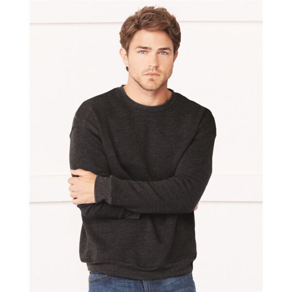 Bella + Canvas Unisex Sponge Fleece Drop Shoulder Crewneck Sweatshirt 3945 Unisex Sponge Fleece Drop Shoulder Crewneck Sweatshirt Thumbnail