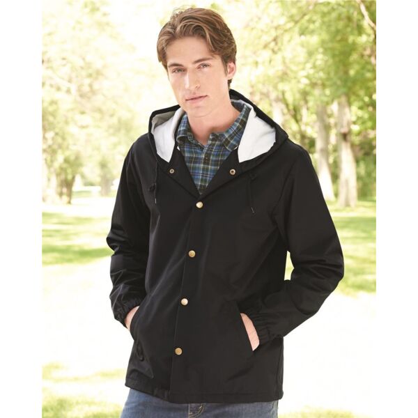 Independent Trading Co. Men's Water-Resistant Hooded Windbreaker EXP95NB Men's Water-Resistant Hooded Windbreaker Thumbnail
