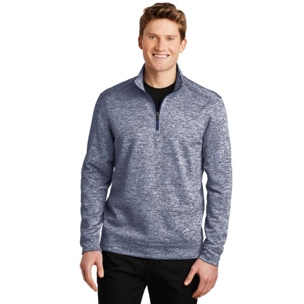 Sport Tek PosiCharge ® Electric Heather Fleece 1/4 Zip Pullover ST226 PosiCharge ® Electric Heather Fleece 1/4 Zip Pullover Thumbnail