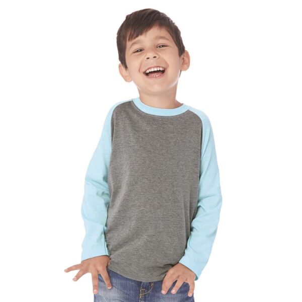 Next Level Apparel Youth CVC Three-Quarter Sleeve Raglan T-Shirt 3352 Youth CVC Three-Quarter Sleeve Raglan T-Shirt Thumbnail