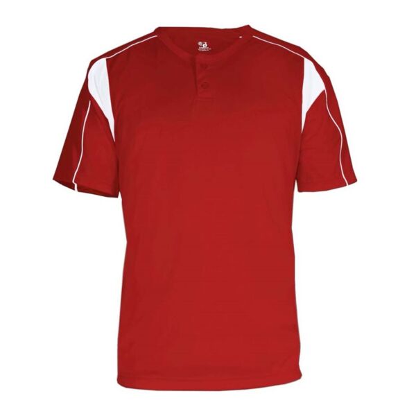 Alleson Athletic Men's B-Core Pro Placket Jersey 7937 Men's B-Core Pro Placket Jersey Thumbnail