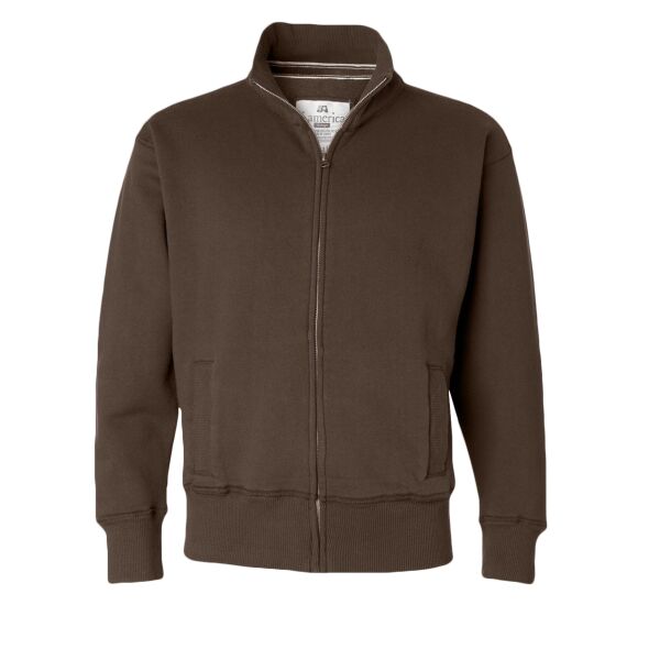 J. America Unisex Vintage Fleece Track Jacket 8984 Unisex Vintage Fleece Track Jacket Thumbnail