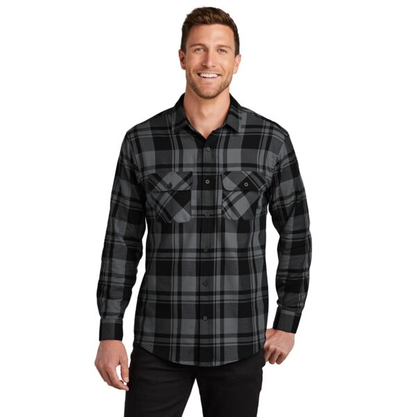 Port Authority Plaid Flannel Shirt W668 Plaid Flannel Shirt Thumbnail