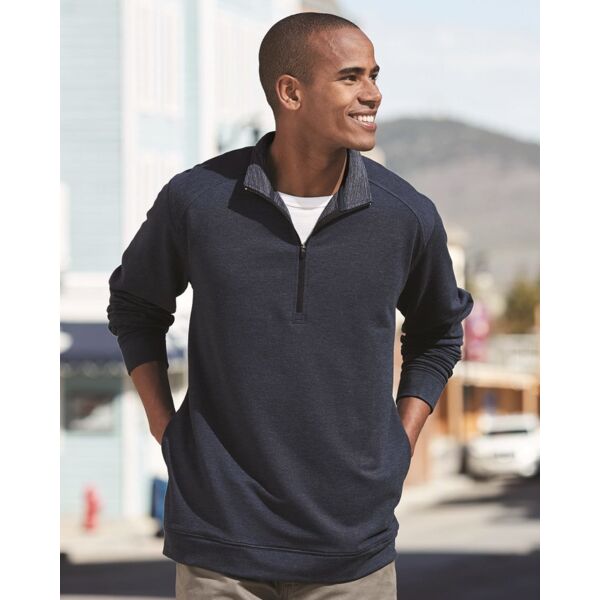 J. America Men's Omega Stretch Quarter-Zip Pullover 8434 Men's Omega Stretch Quarter-Zip Pullover Thumbnail
