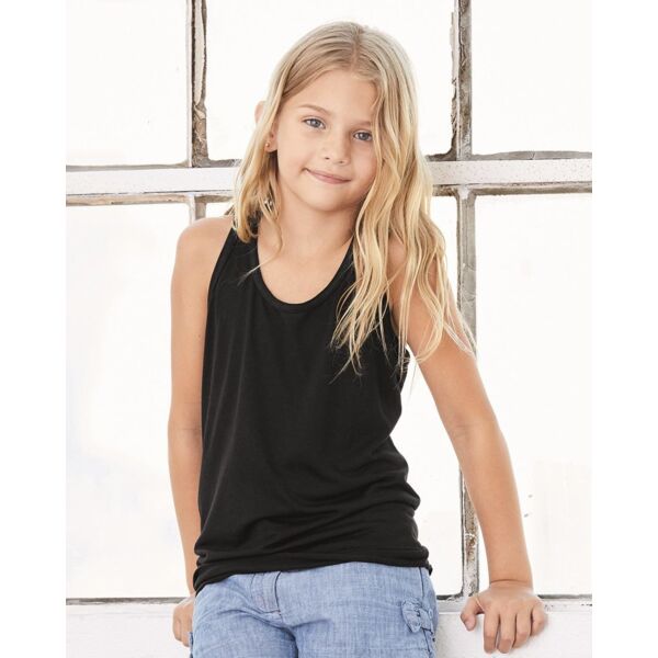 Bella + Canvas Youth Flowy Racerback Tank 8800Y Youth Flowy Racerback Tank Thumbnail