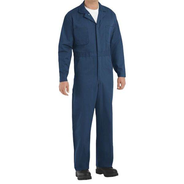 Red Kap Men's Extended Sizes Button-Front Cotton Coveral CC16EXT Men's Extended Sizes Button-Front Cotton Coveral Thumbnail