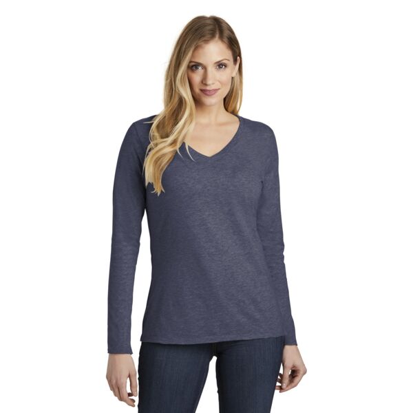 District Women's Very Important Tee ® Long Sleeve V Neck DT6201 Women's Very Important Tee ® Long Sleeve V Neck Thumbnail
