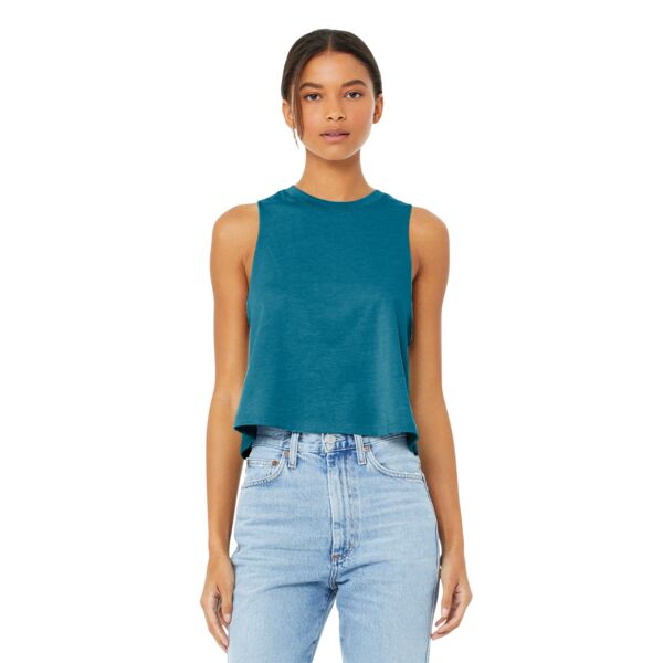 Women's Racerback Cropped Tank Thumbnail