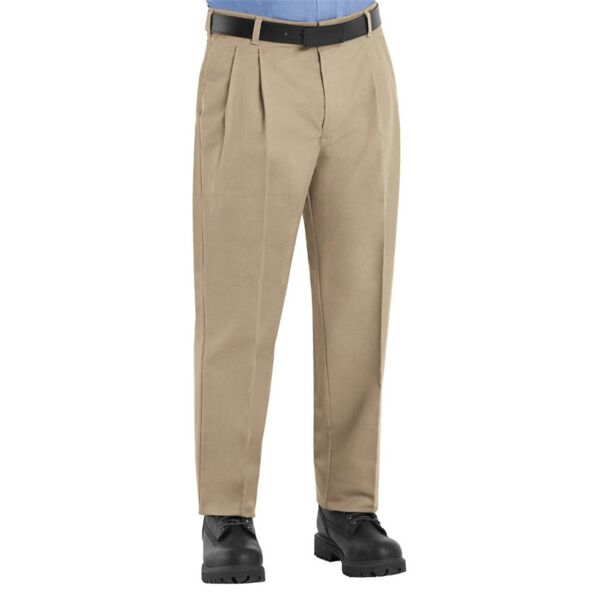 Red Kap Men's Odd-Extended Sizes Pleated Twill Slacks PT38ODD Men's Odd-Extended Sizes Pleated Twill Slacks Thumbnail
