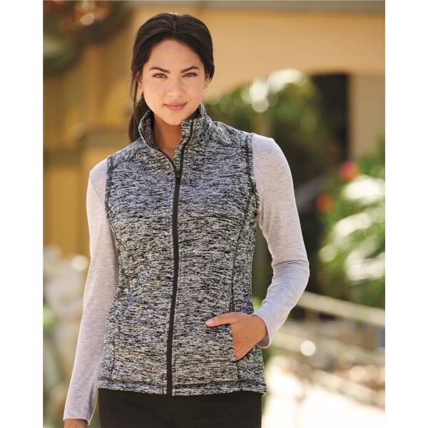 J. America Women’s Cosmic Fleece Vest 8625 Women’s Cosmic Fleece Vest Thumbnail