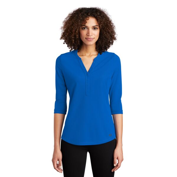 OGIO Women's Jewel Henley LOG104 Women's Jewel Henley Thumbnail