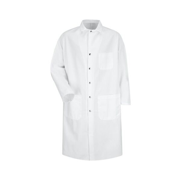 Red Kap Unisex Full Cut Butcher Coat KT50 Unisex Full Cut Butcher Coat Thumbnail