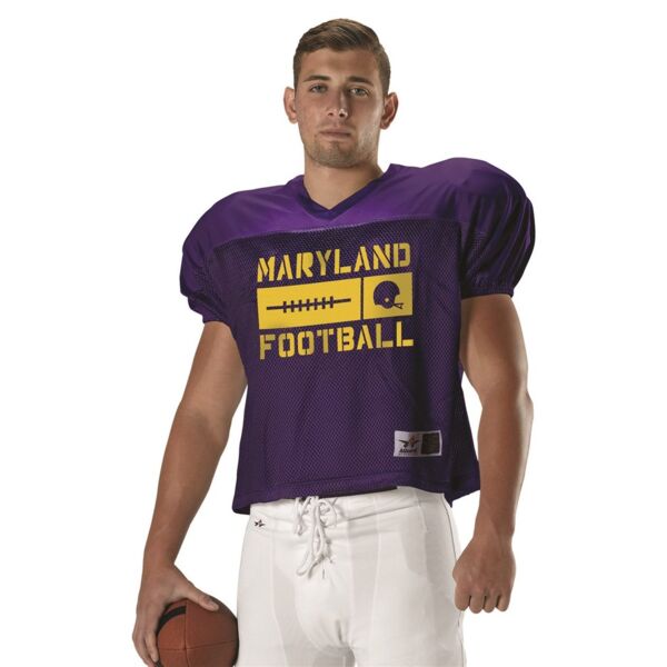Alleson Athletic Men's Practice Mesh Football Jersey 712 Men's Practice Mesh Football Jersey Thumbnail