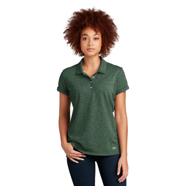 New Era Women's Slub Twist Polo LNEA301 Women's Slub Twist Polo Thumbnail