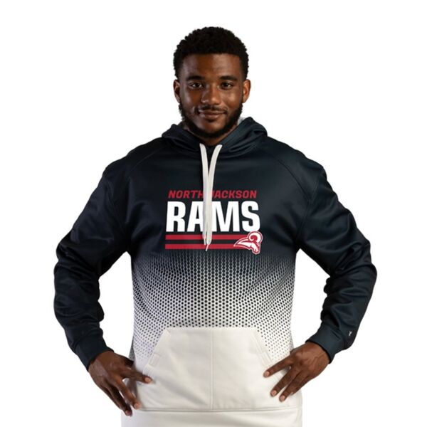 Badger Men's Hex 2.0 Hooded Sweatshirt 1404 Men's Hex 2.0 Hooded Sweatshirt Thumbnail