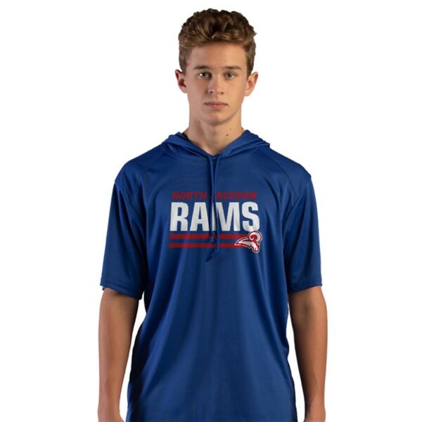 Badger Men's B-Core Hooded T-Shirt 4123 Men's B-Core Hooded T-Shirt Thumbnail