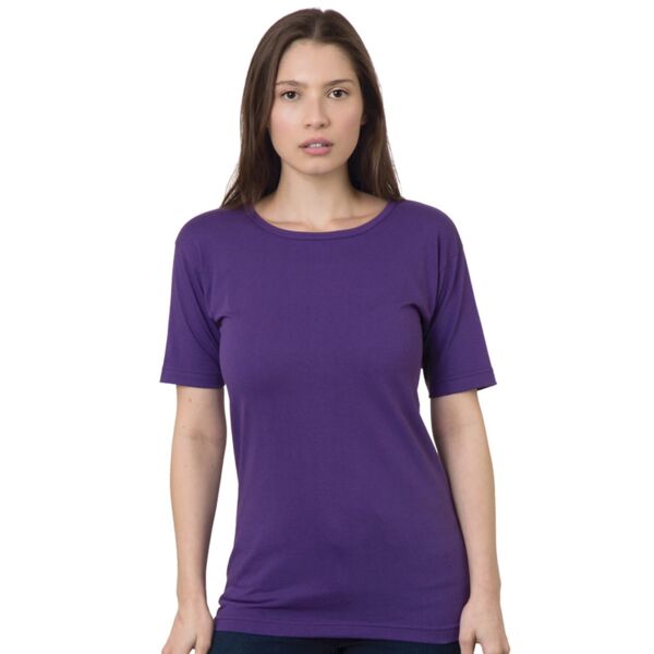 Bayside Women's USA-Made Scoop Neck T-Shirt 3300 Women's USA-Made Scoop Neck T-Shirt Thumbnail