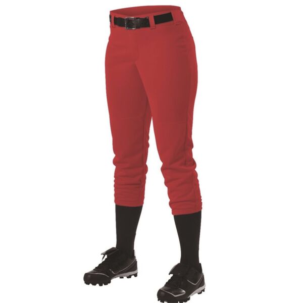 Alleson Athletic Women's Belt Loop Fast-Pitch Pants 605PBW Women's Belt Loop Fast-Pitch Pants Thumbnail