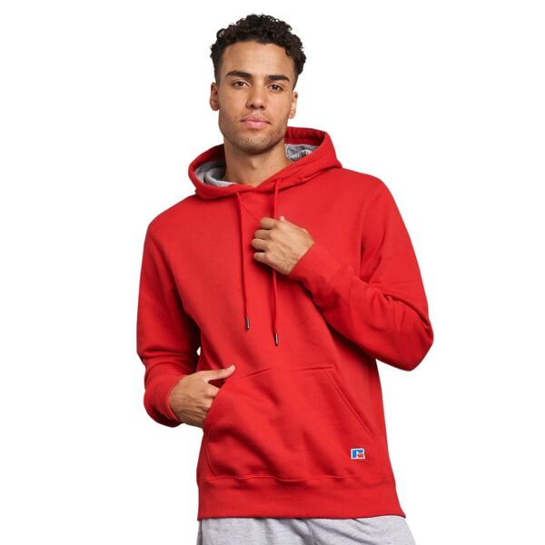 Russell Athletic Unisex Cotton Rich Fleece Hooded Sweatshirt 82ONSM Unisex Cotton Rich Fleece Hooded Sweatshirt Thumbnail