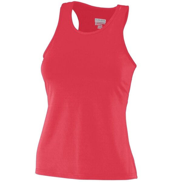 Augusta Sportswear Girls' Solid Racerback Tank Top 1203 Girls' Solid Racerback Tank Top Thumbnail