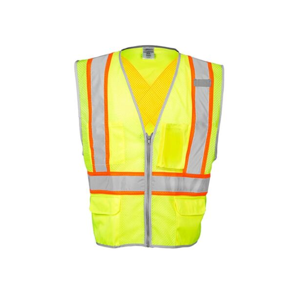 Kishigo Unisex Premium Brilliant Series® X Back Dual Compliant Vest 1576-1577 Unisex Premium Brilliant Series® X Back Dual Compliant Vest Thumbnail