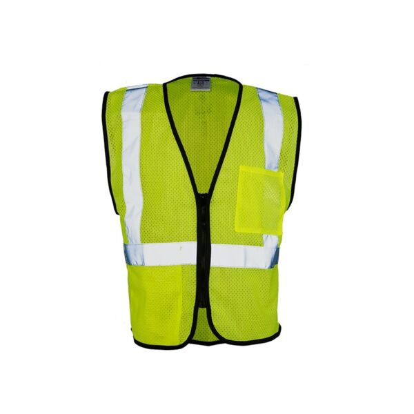 Kishigo Unisex Double-Pocket Zippered Economy Class 2  Vest 1537-1538 Unisex Double-Pocket Zippered Economy Class 2  Vest Thumbnail