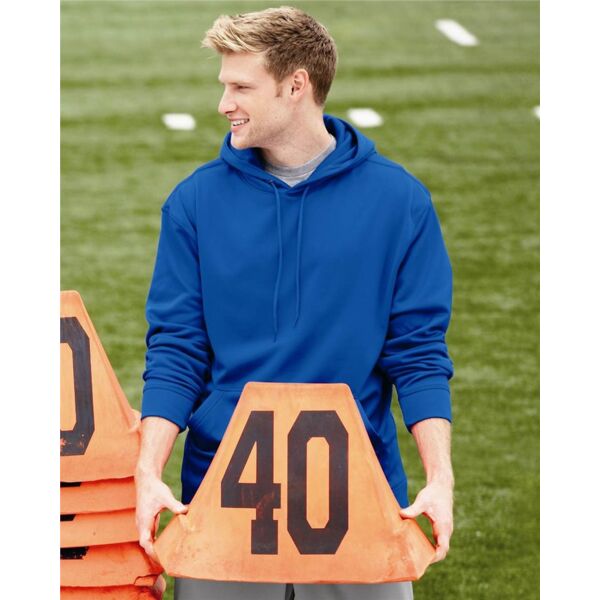 Augusta Sportswear Men's Wicking Fleece Hooded Sweatshirt 5505 Men's Wicking Fleece Hooded Sweatshirt Thumbnail