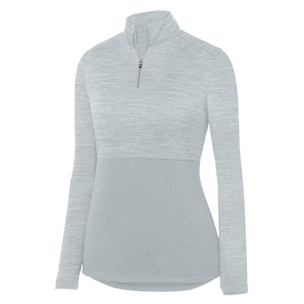 Augusta Sportswear Women's Shadow Tonal Heather Quarter-Zip Pullover 2909 Women's Shadow Tonal Heather Quarter-Zip Pullover Thumbnail