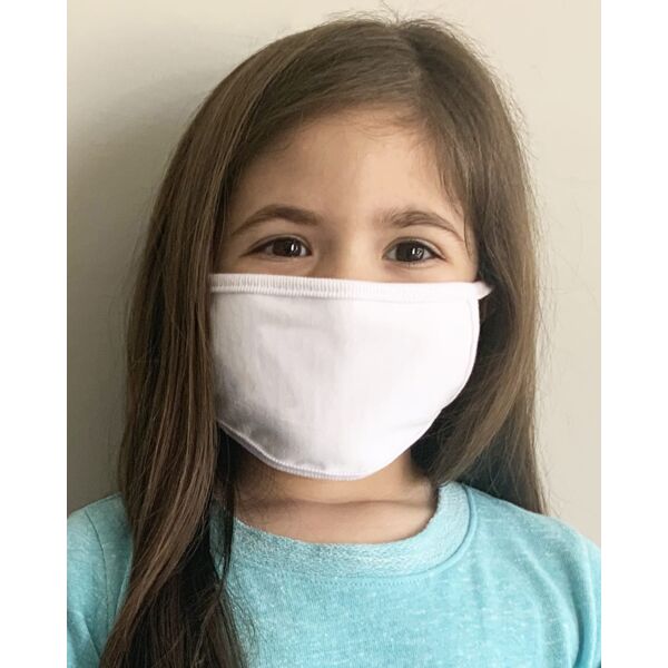 Rabbit Skins Youth 100% Cotton 2-Ply Face Mask 005 Youth 100% Cotton 2-Ply Face Mask Thumbnail