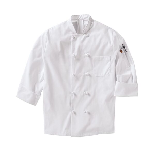 Chef Designs Mimix™ Ten Knot Button Chef Coat with OilBlok 044X Mimix™ Ten Knot Button Chef Coat with OilBlok Thumbnail