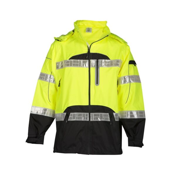 Kishigo Unisex Premium Black Series® Rainwear Jacket RWJ106-107 Unisex Premium Black Series® Rainwear Jacket Thumbnail