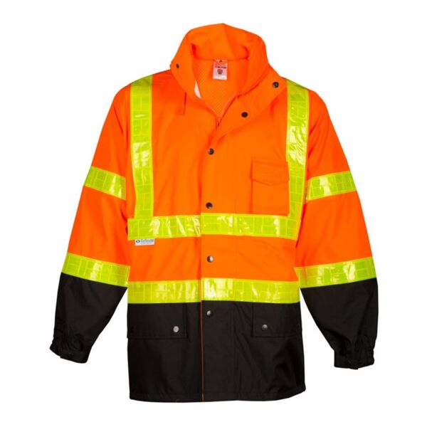 Kishigo Unisex Storm Stopper Pro Rainwear Jacket RWJ100-101 Unisex Storm Stopper Pro Rainwear Jacket Thumbnail