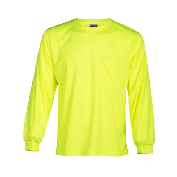 Kishigo Unisex Microfiber Polyester Long Sleeve T-Shirt 9122-9123 Unisex Microfiber Polyester Long Sleeve T-Shirt Thumbnail