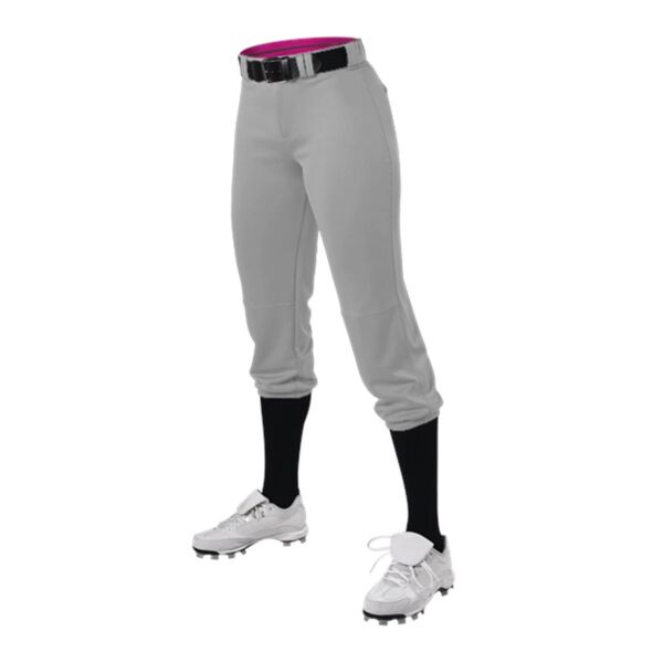 Alleson Athletic Women's Belted Speed Premium Fastpitch Pants 615PSW Women's Belted Speed Premium Fastpitch Pants Thumbnail