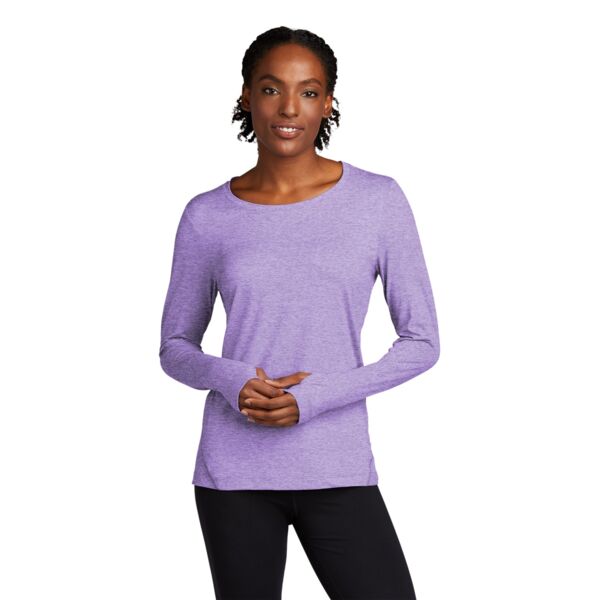 Sport Tek Women's Exchange 1.5 Long Sleeve Crew LST710 Women's Exchange 1.5 Long Sleeve Crew Thumbnail
