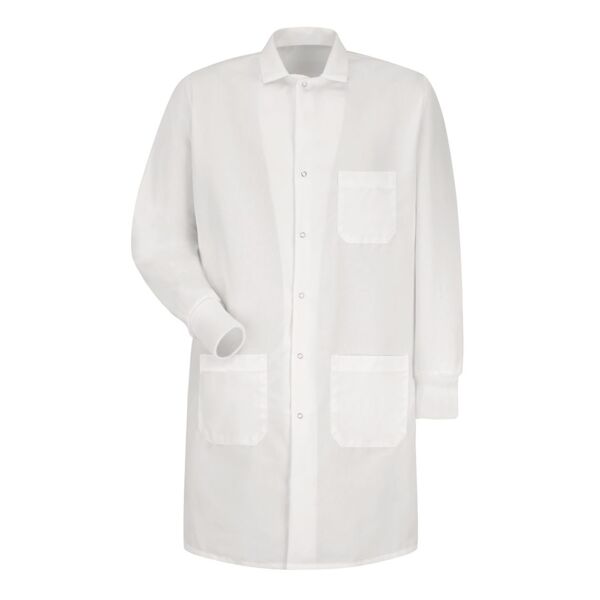 Red Kap Unisex Poplin Specialized Cuffed Lab Coat KP70 Unisex Poplin Specialized Cuffed Lab Coat Thumbnail
