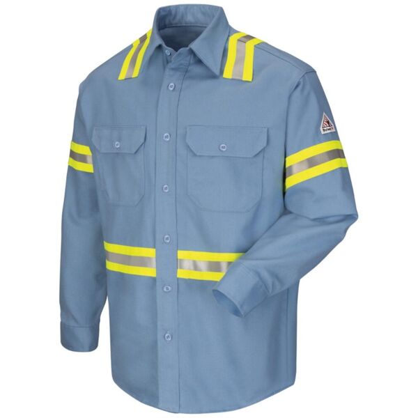 Bulwark Men's Tall Enhanced Visibility Uniform Shirt SLDTT Men's Tall Enhanced Visibility Uniform Shirt Thumbnail