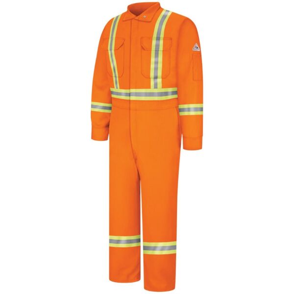 Bulwark Men's Premium Coverall with CSA Compliant Reflective Trim - EXCEL FR® ComforTouch®. CLBC Men's Premium Coverall with CSA Compliant Reflective Trim - EXCEL FR® ComforTouch®. Thumbnail