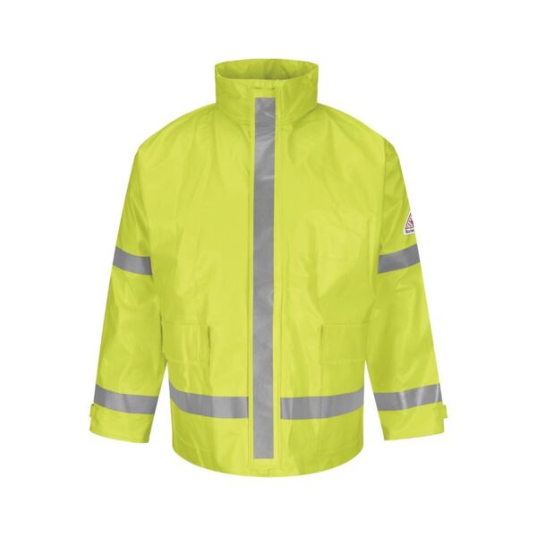 Bulwark Men's Hi-Visibility Flame-Resistant Rain Jacket JXN6 Men's Hi-Visibility Flame-Resistant Rain Jacket Thumbnail