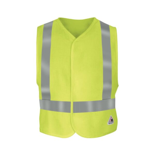 Bulwark Men's Men's Hi-Visibility Flame-Resistant Safety Vest VMV4HV Men's Men's Hi-Visibility Flame-Resistant Safety Vest Thumbnail