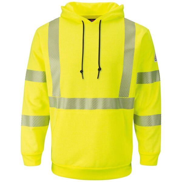 Bulwark Men's Hi-Visibility Hooded Sweatshirt SMH4 Men's Hi-Visibility Hooded Sweatshirt Thumbnail